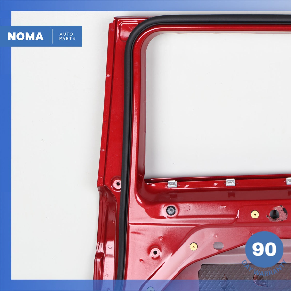 12-19 LR Range Rover Evoque L538 4DR Rear Right Side Door Panel Shell Red OEM - photo 11