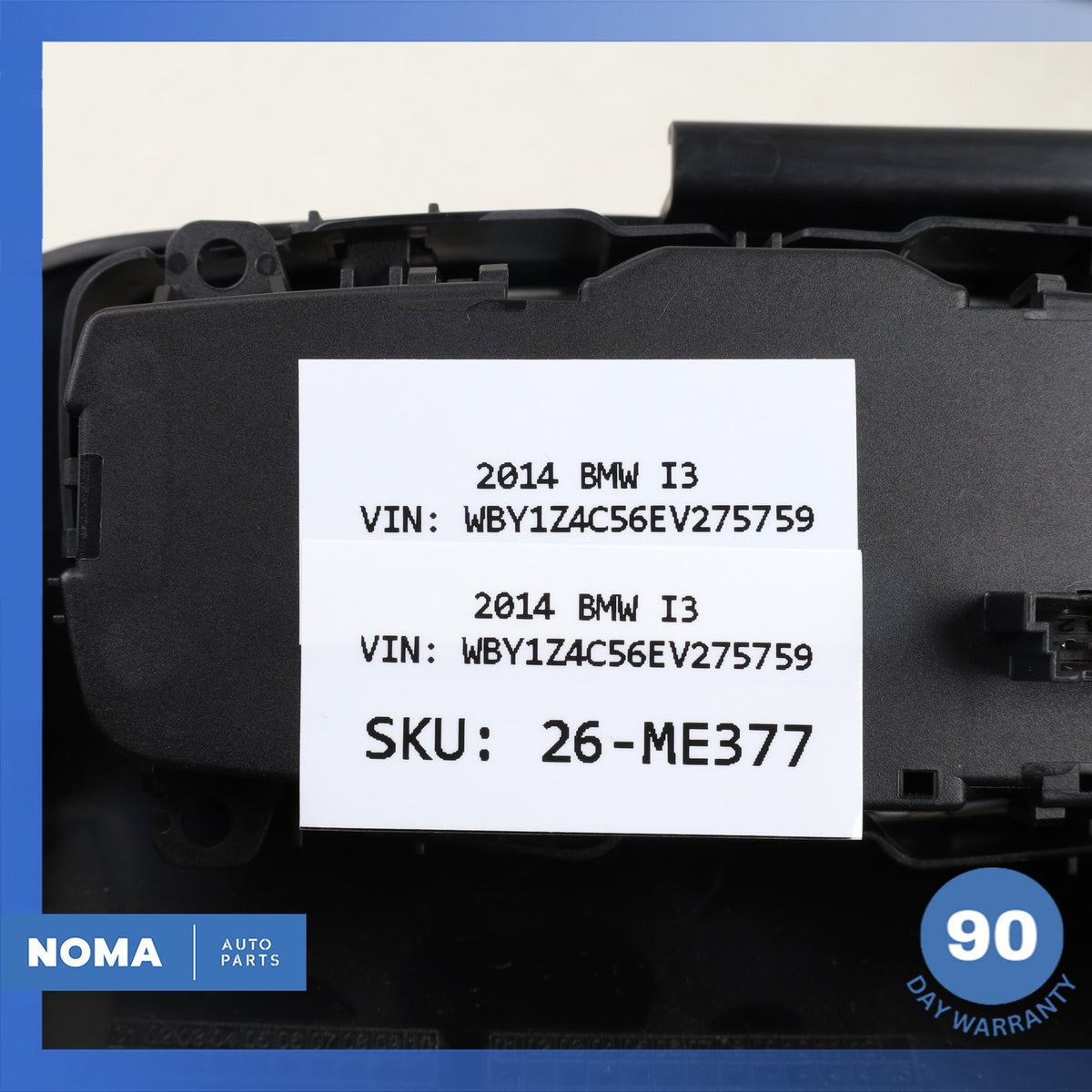 14-21 BMW i3 I01 Hybrid Headlight Head Light Control Switch w/ Trim Black OEM - photo 14