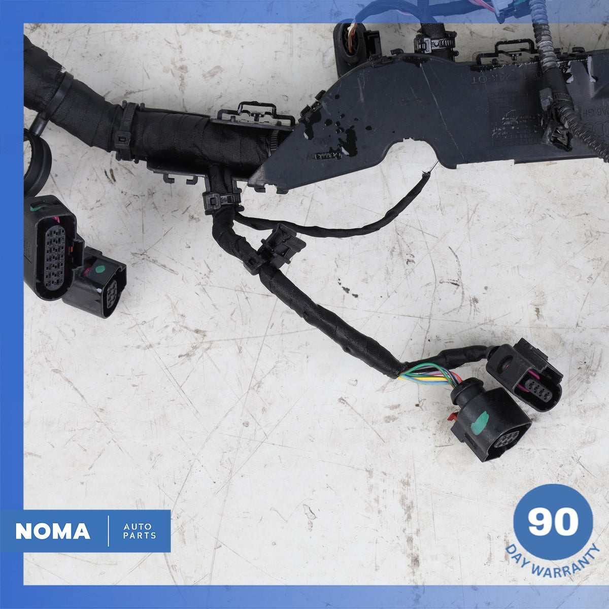 17-19 Audi 4M Q7 3.0L Quattro Engine Motor Wire Wiring Harness 06E971595AB OEM - photo 21