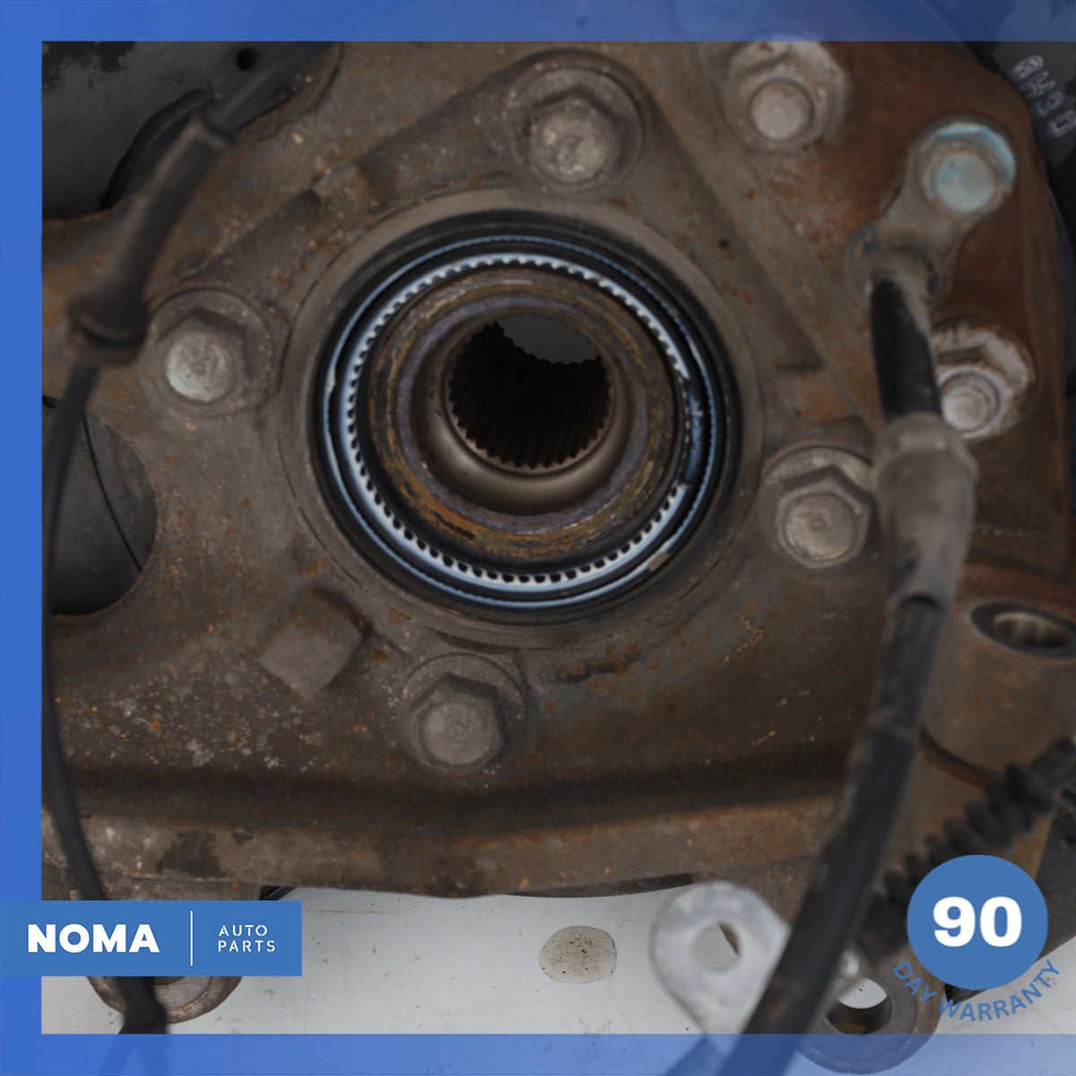11-24 Infiniti Z62 QX80 QX56 Rear Left Spindle Knuckle Hub w/ Shield OEM - photo 13