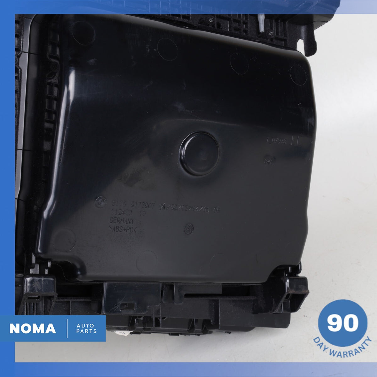 11-16 BMW F10 550i 535i 528i Dashboard Glove Box Compartment Black OEM - photo 13