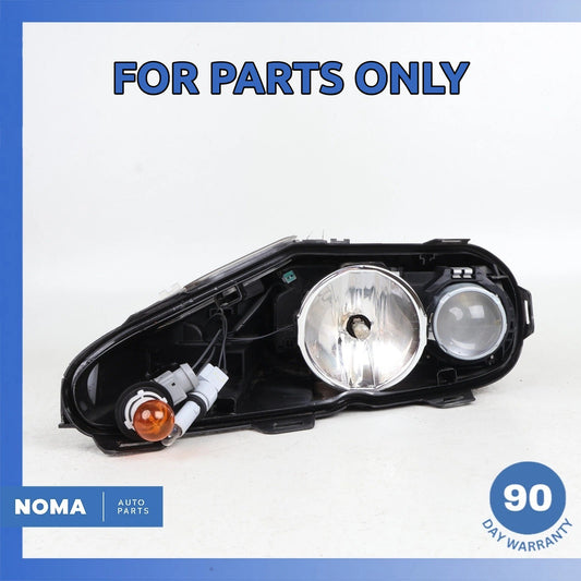 03-06 Jaguar X100 XK8 Left Headlight Lamp Xenon HID Black Back OEM FOR PARTS - photo 1
