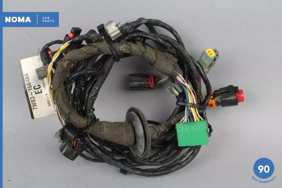 07-09 Jaguar X150 XKR Rear Bumper Wiring Wire Harness 7W8315B484EC OEM - photo 6