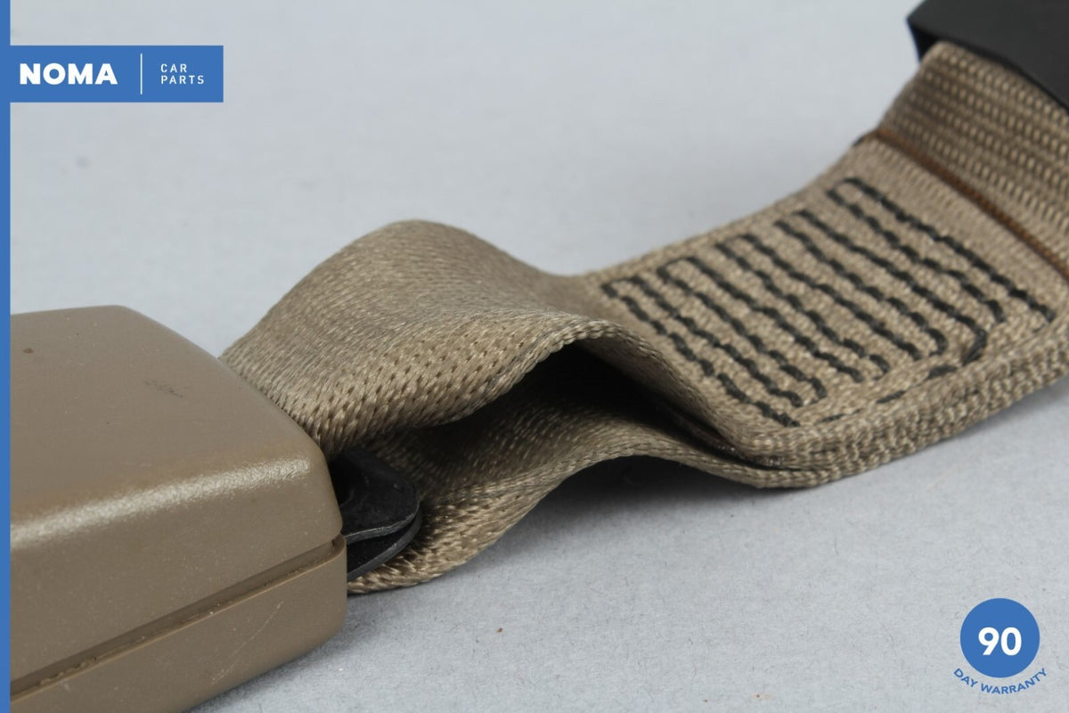 06-09 Jaguar XJ8 XJR VDP X350 X358 Rear Center Seat Belt Buckle AMB Mocha OEM - photo 3