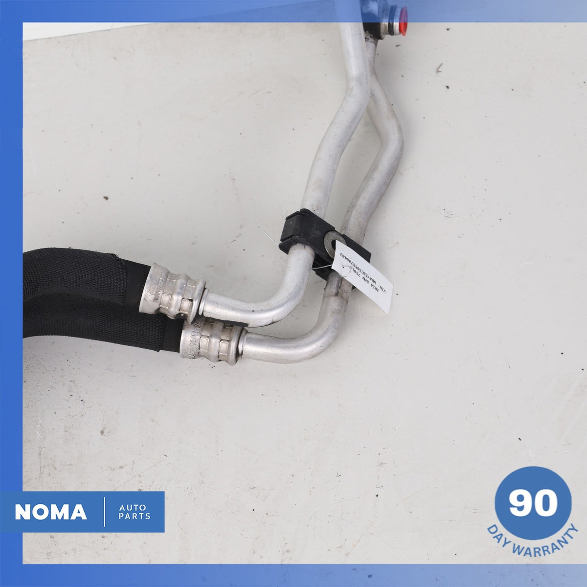 BMW F02 750i 650i 550i Engine Oil Cooler Cooling Line Hose Set 17227589510 OEM - photo 11