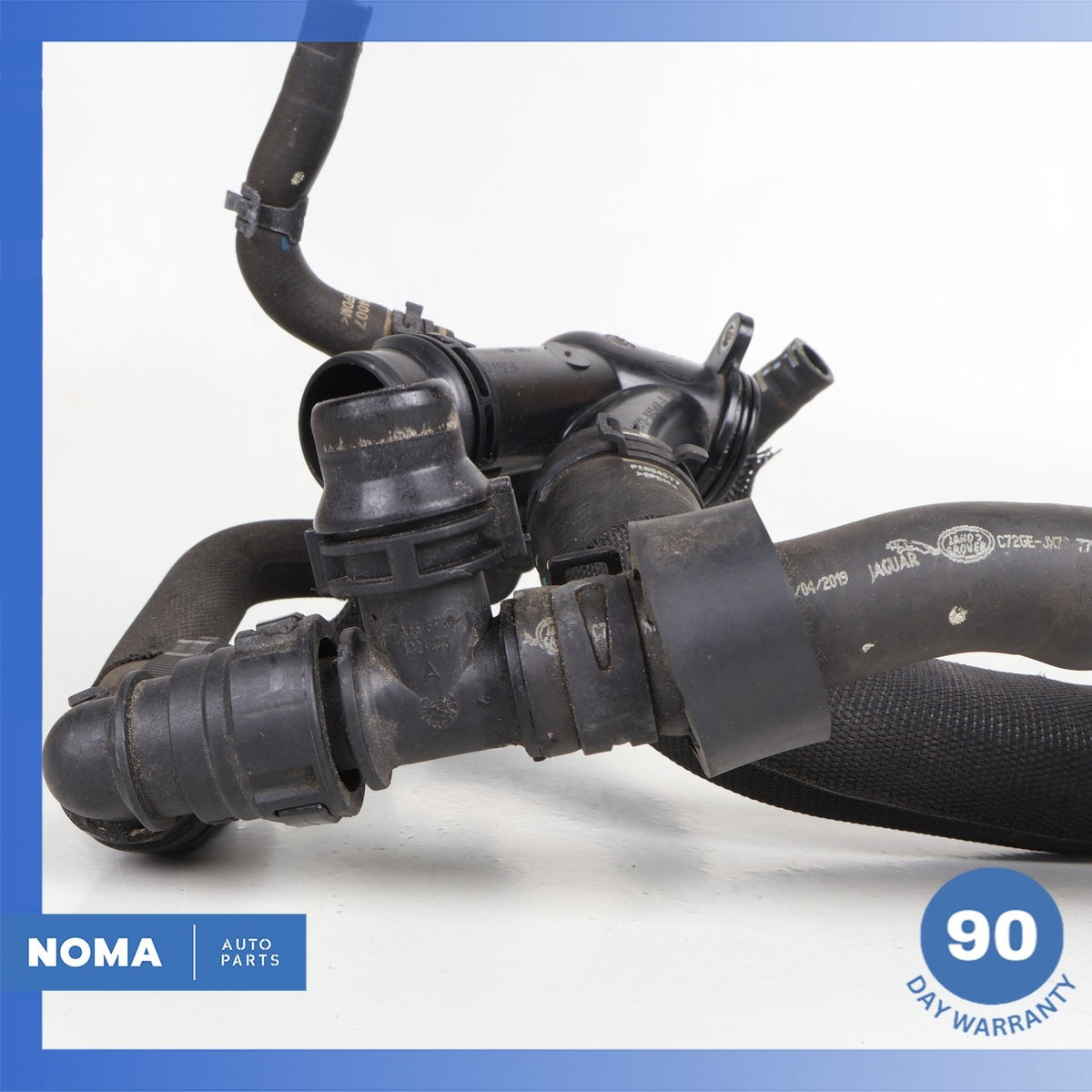 Jaguar X260 XF 2.0L AJ200 Engine Motor Coolant Hose Pipe JX737752AB OEM 35k - photo 4