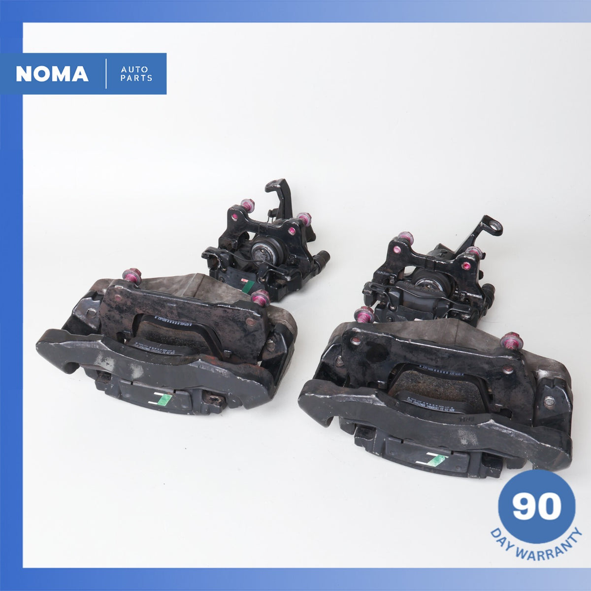 07-09 Jaguar X150 XKR R-Sport Front & Rear Side Brake Caliper Set of 4 OEM - photo 13