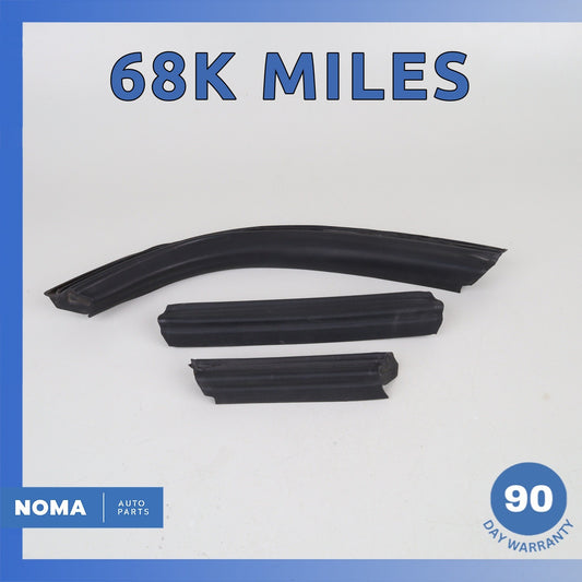 03-08 BMW E85 Z4 Convertible Top Roof Left Side Outside Molding Seal Set OEM - photo 1