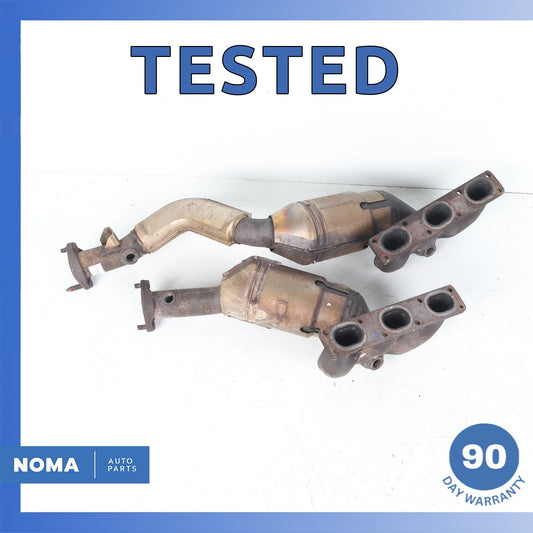 03-06 BMW E85 Z4 M54 Front & Rear Exhaust Downpipe Set 7510378 OEM - photo 1