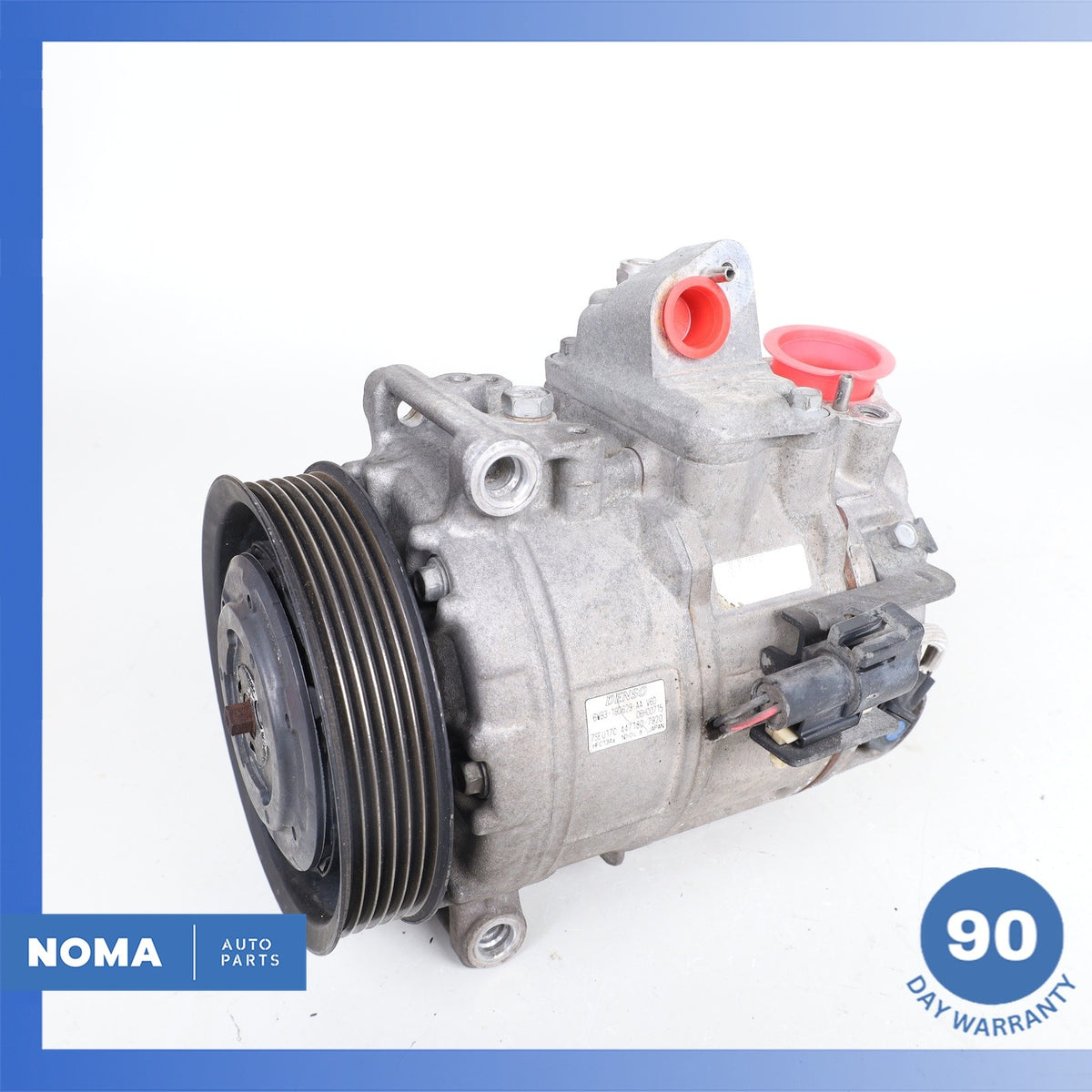 07-09 Jaguar X150 XK A/C AC Air Conditioning Compressor Clutch 6W9319D629AA OEM - photo 1