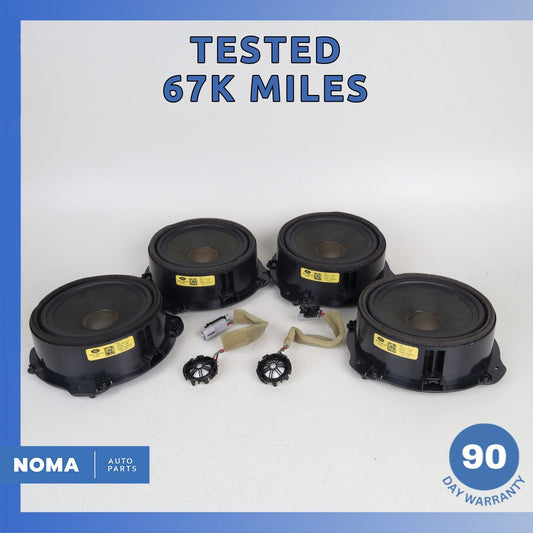16-23 Jaguar X260 XF XE Front & Rear Meridian Premium Speaker Set OEM 67k - photo 1