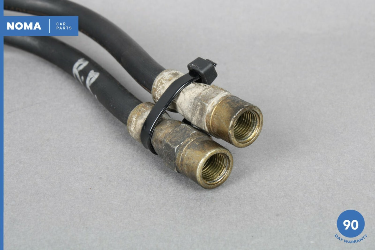 96-02 BMW Z3 E36 Rear Right & Left Side Hydraulic Brake Hose Line Set of 2 OEM - photo 2