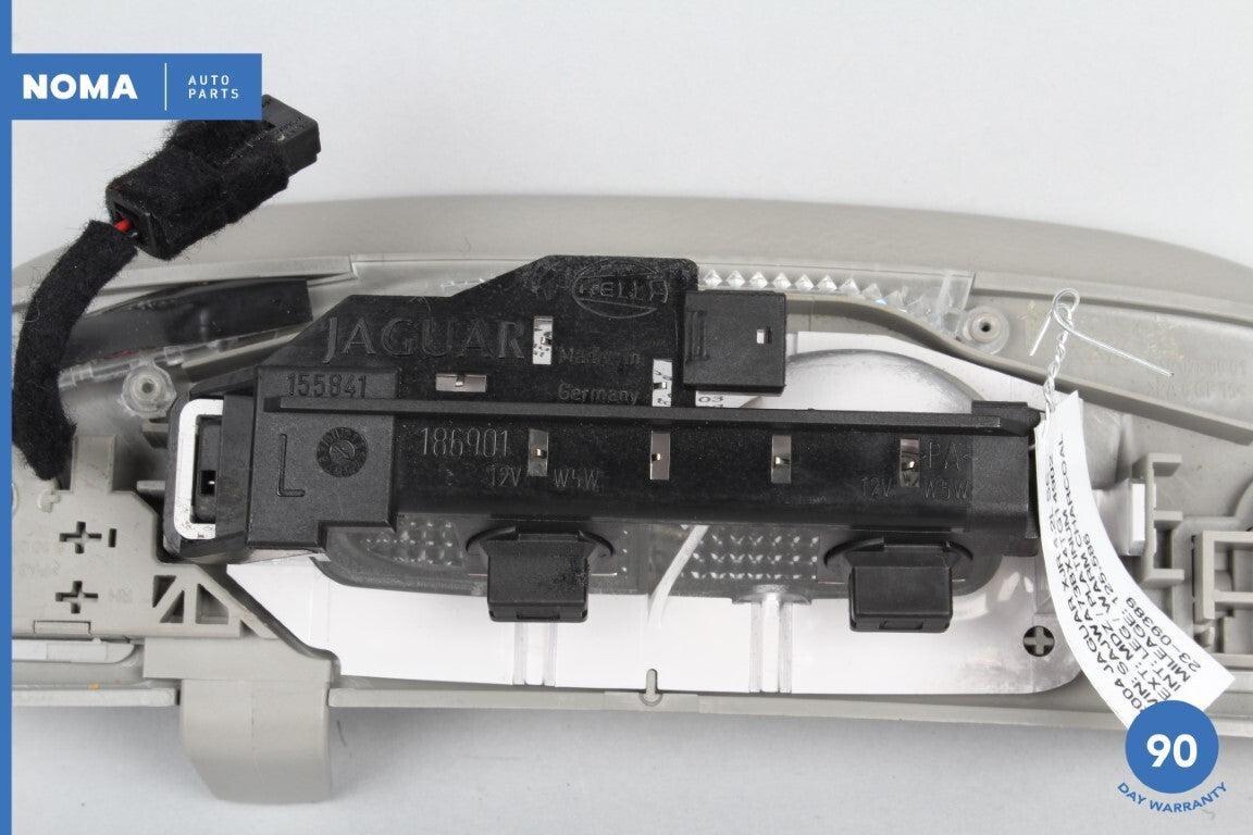 2004 Jaguar XJ8 VDP X350 Rear Left Driver Side Side Roof Grab Handle w/ Lamp OEM - photo 7