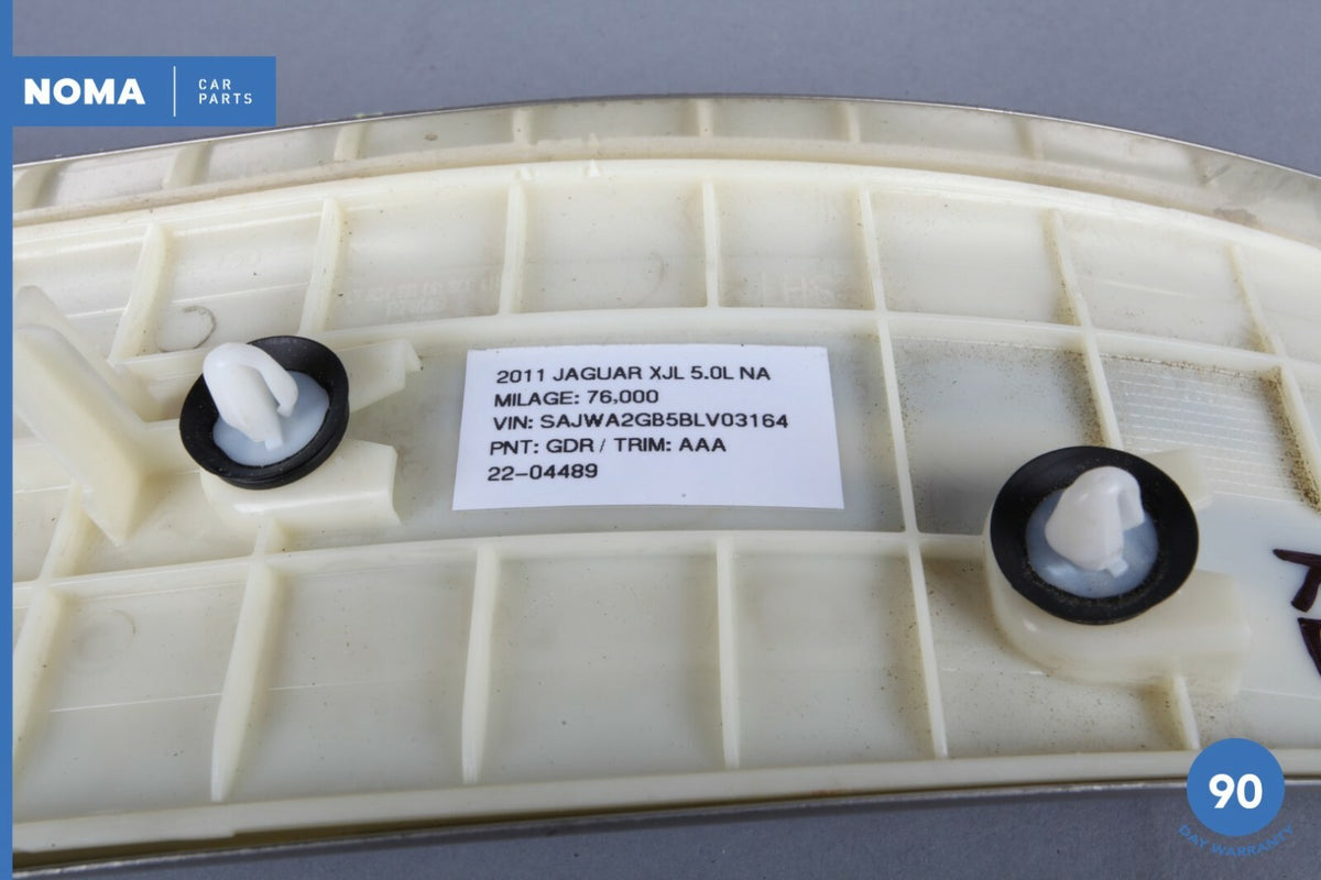 10-13 Jaguar XJL X351 LWB Rear Left Driver Side Door Tread Scuff Plate OEM - photo 9