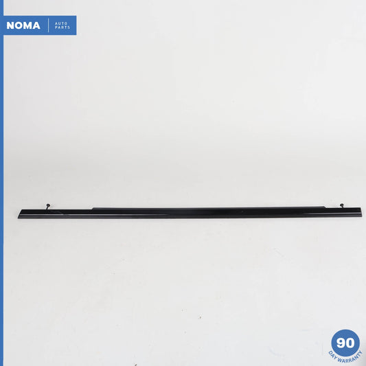 16-23 Jaguar X260 XF Rear Right Side Door Exterior Window Molding Black OEM - photo 1