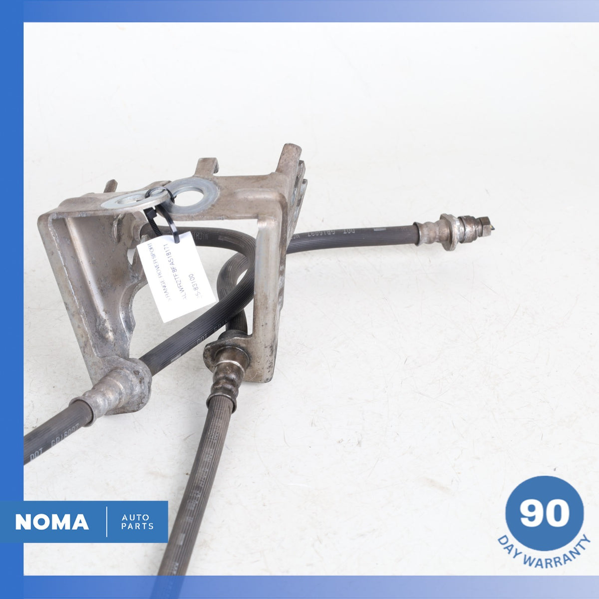 13-17 LR Range Rover Sport L494 Front Left & Right Brake Hydraulic Hose Set OEM - photo 10