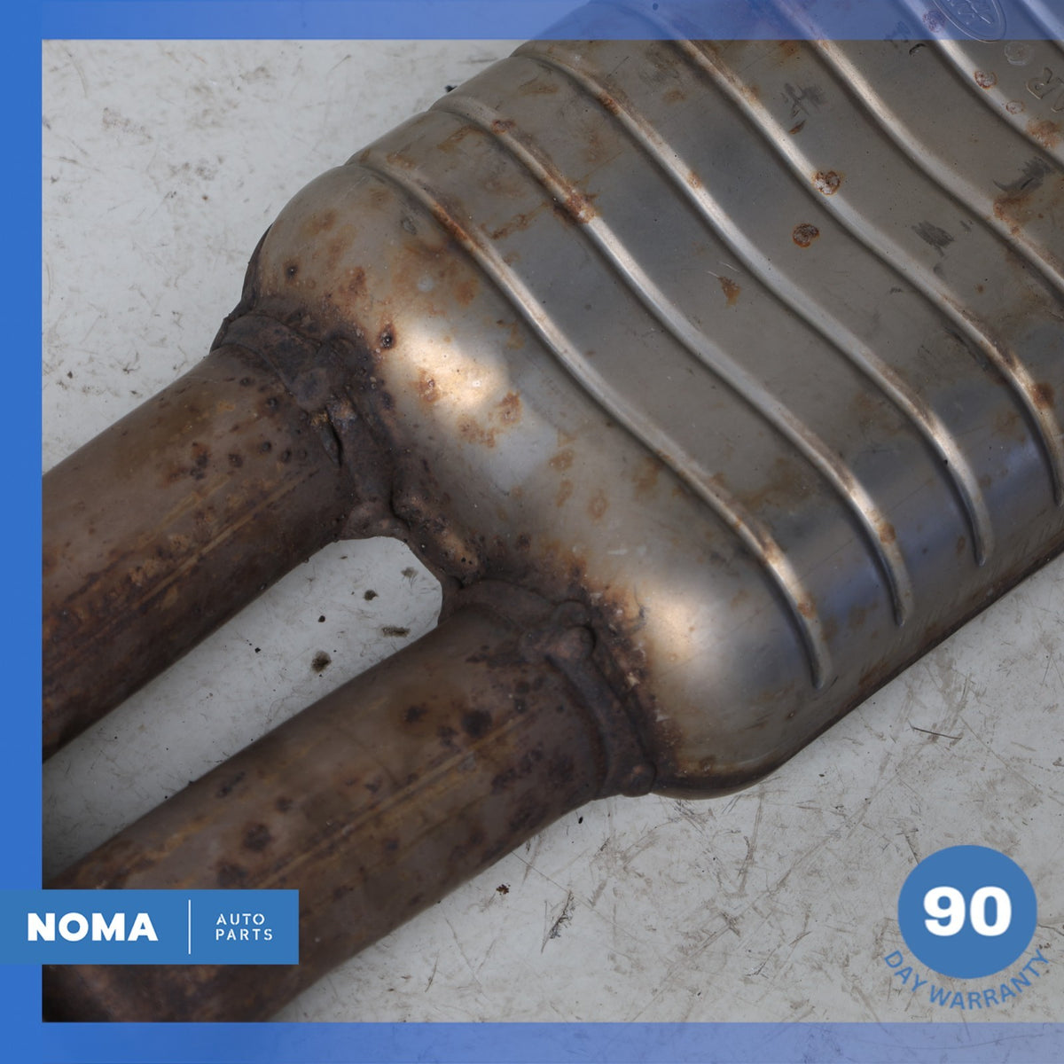 14-22 Range Rover Sport L494 5.0 S/C Center Exhaust Muffler Resonator Pipe OEM - photo 4