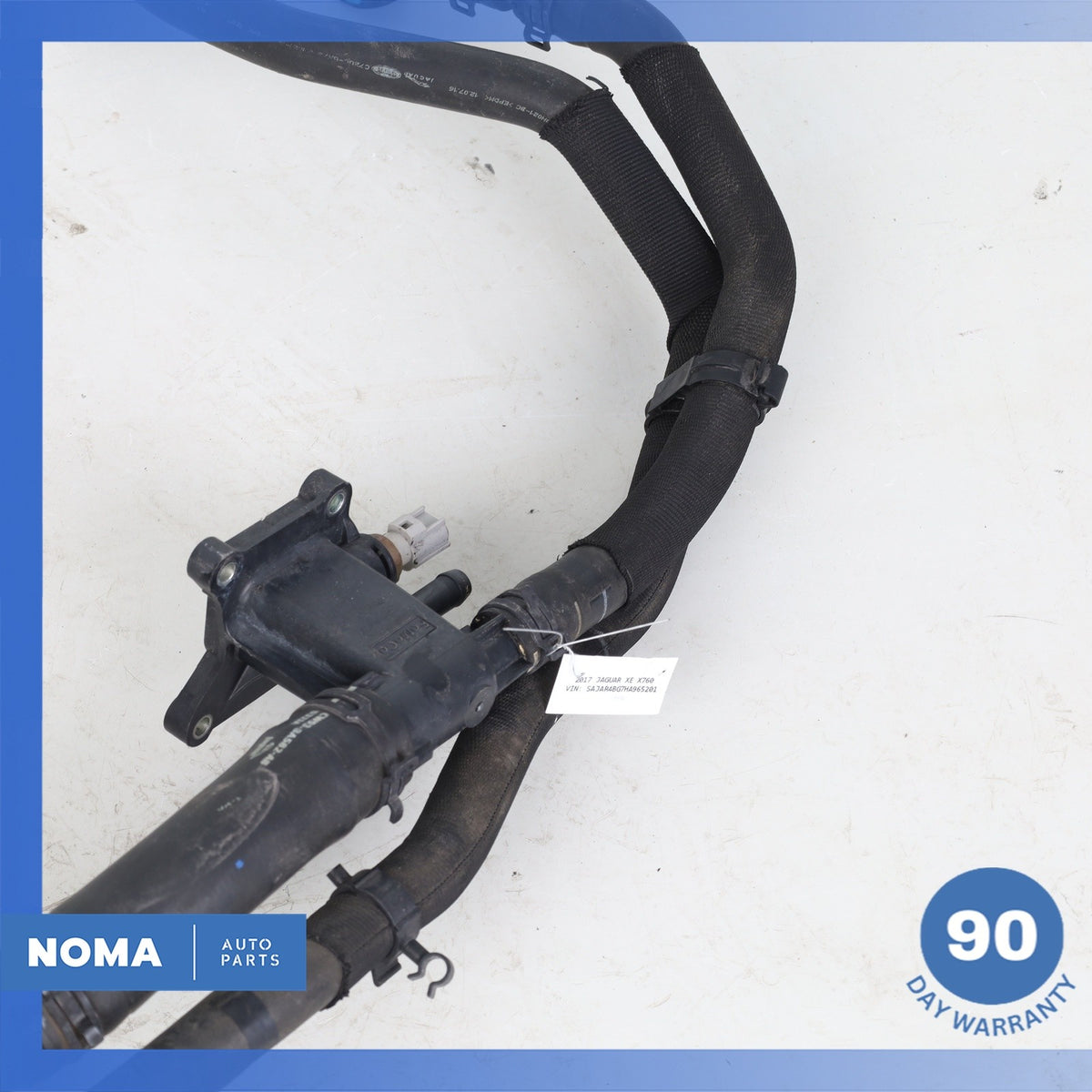 Jaguar X760 XE 2.0L Engine Motor Radiator Coolant Hose Tube CW938A582AB OEM - photo 12