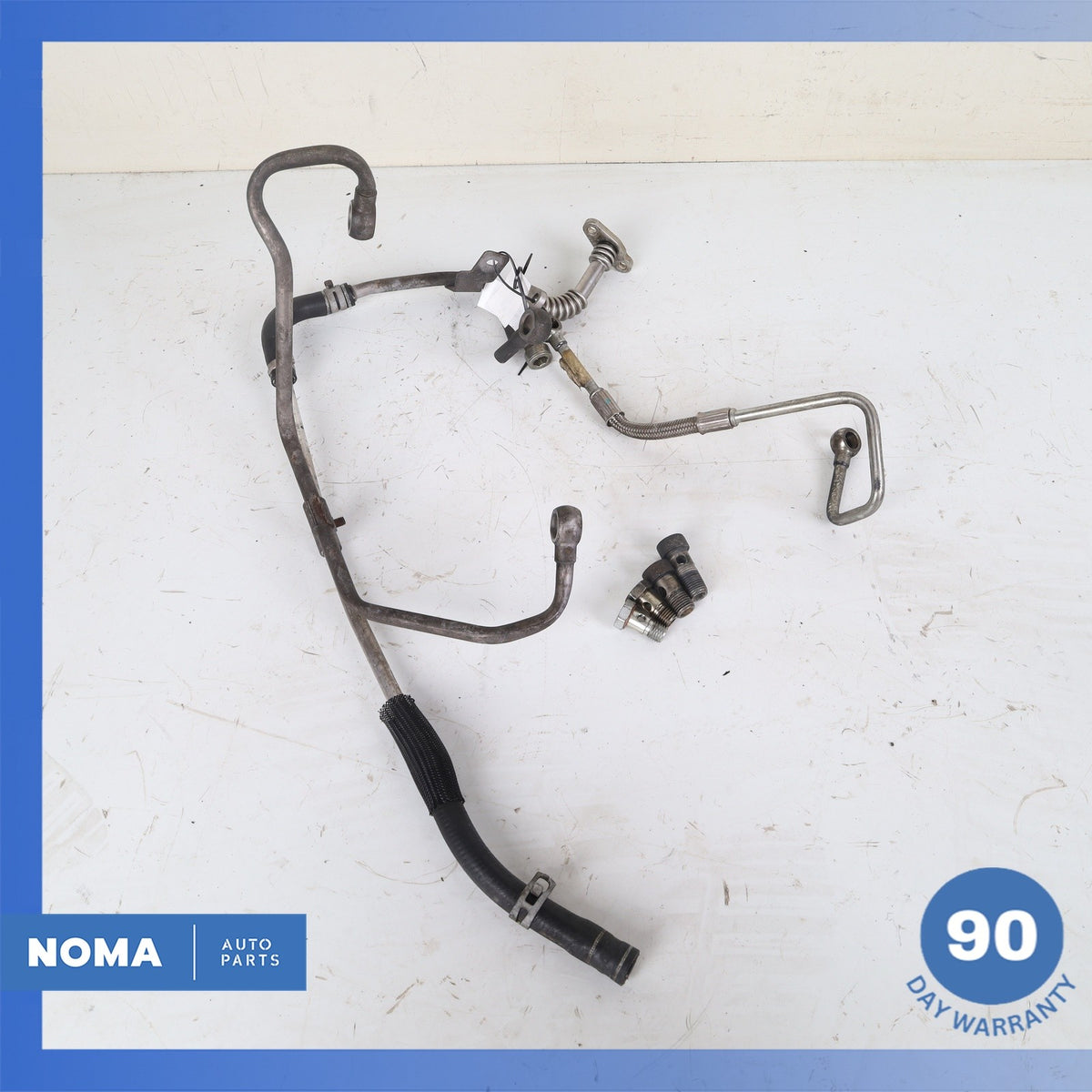 12-17 Range Rover Evoque L538 XE 204PT Turbo Turbocharger Oil Line Set OEM - photo 10