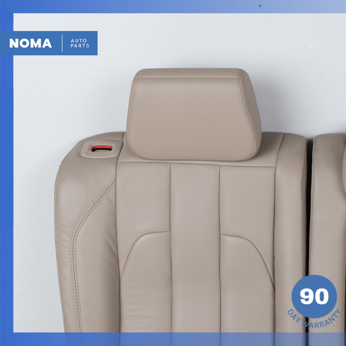 12-15 Range Rover Evoque L538 Rear Left & Right Upper Seat Cushion Set Beige OEM - photo 5