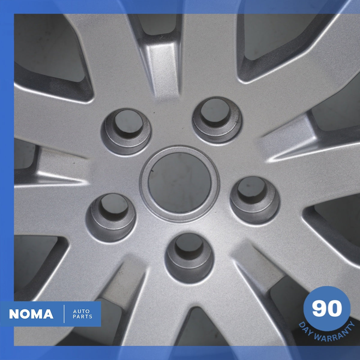 06-09 LR Range Rover Sport L320 Silver Sparkle 9.5 x R20 20" Wheel Rim OEM - photo 10