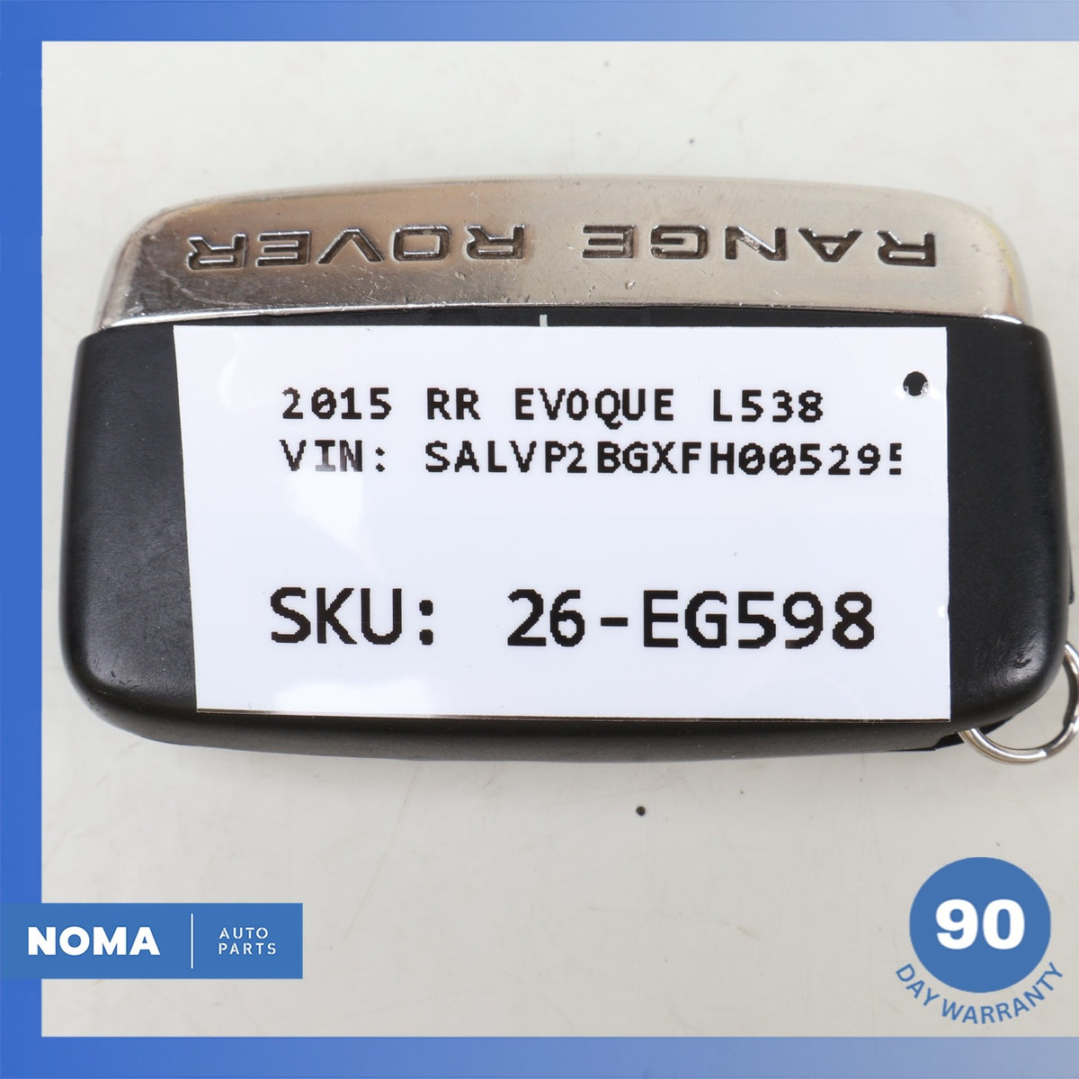 LR Range Rover Evoque L538 Remote Control Keyless Key Fob Transmitter OEM - photo 5