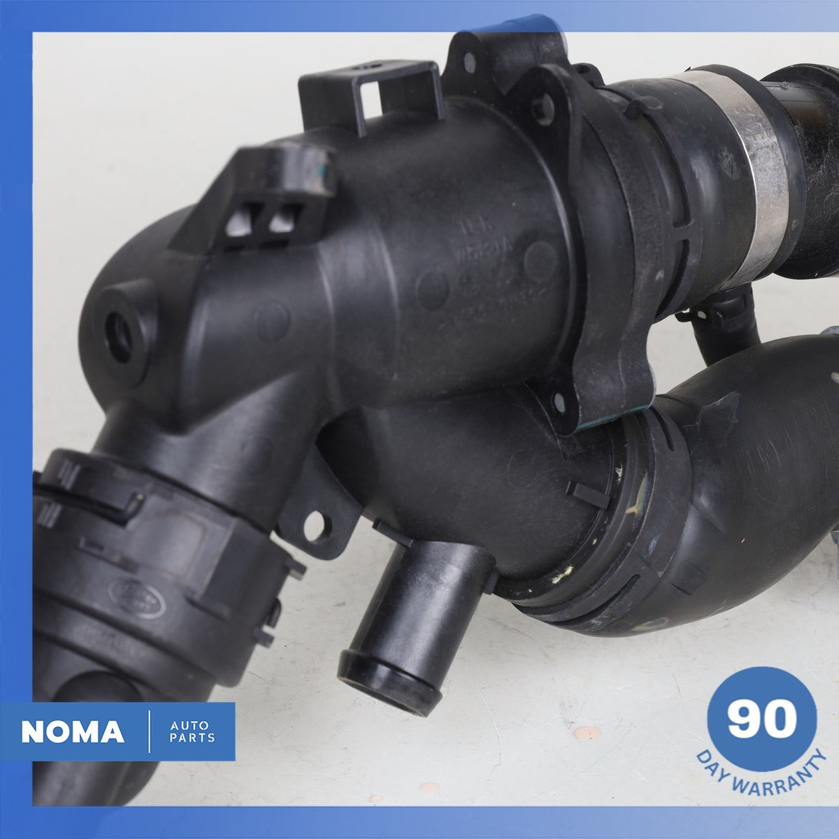 2016 Jaguar X351 XJ Engine Thermostat Housing 8W938A587BB OEM - photo 10