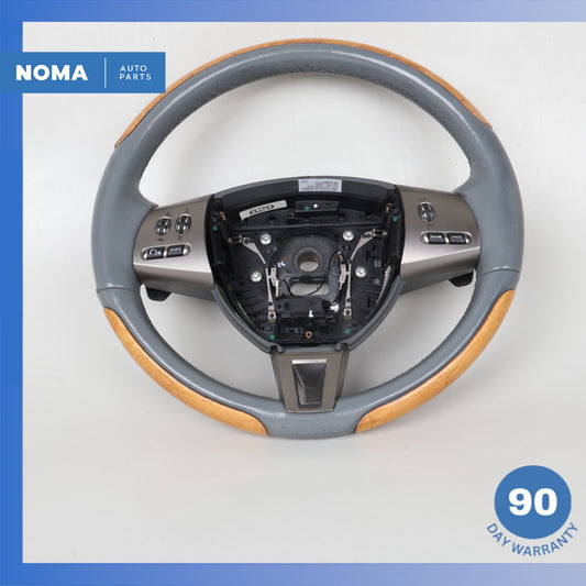 07-09 Jaguar X150 XK XKR Steering Wheel w/ Paddle Shifters Blue OEM - photo 1