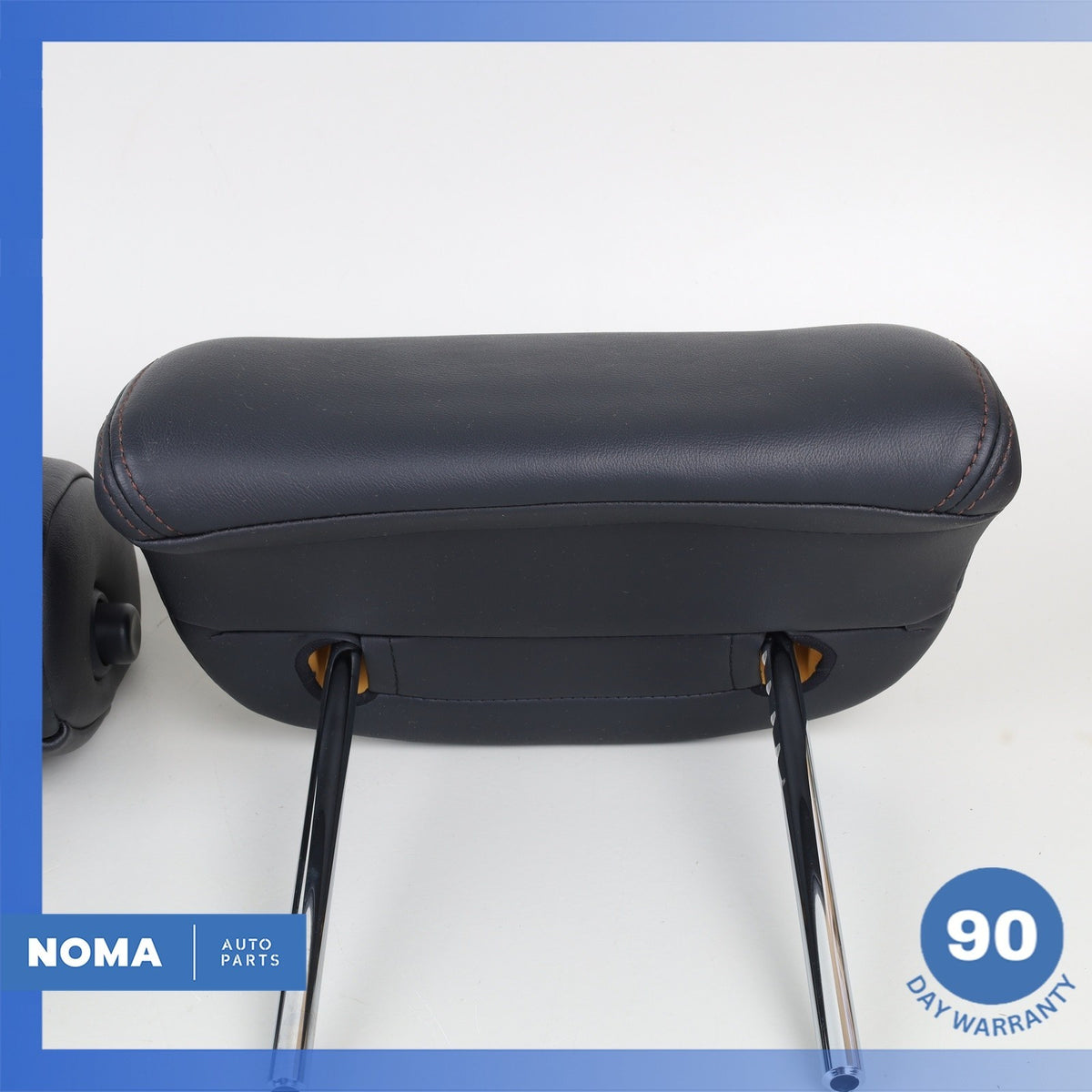 13-17 Lexus USF40 LS460 Rear Seat Headrest Head Rest Set Black 7194050850 OEM - photo 2