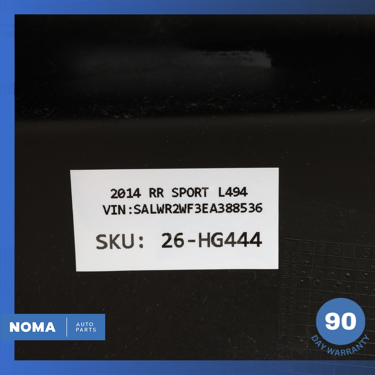 14-22 Range Rover Sport L494 Rear Right Passenger Side Door Lower Molding OEM - photo 10