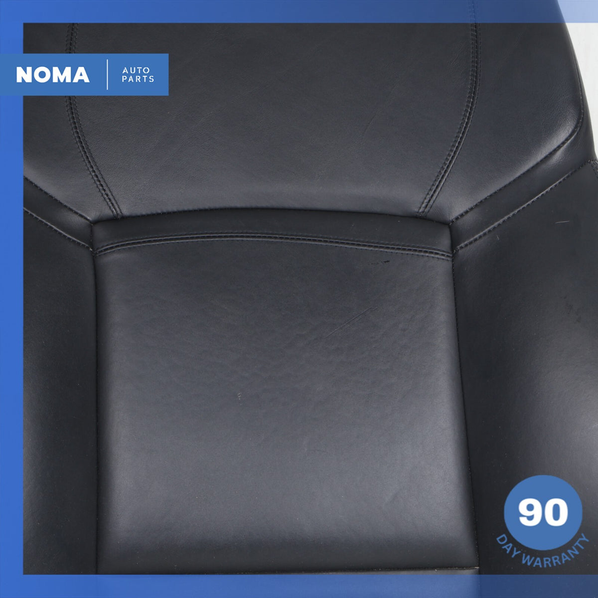 10-13 BMW F10 550i Front Right or Left Top Upper Seat Cushion Nappa Black OEM - photo 8