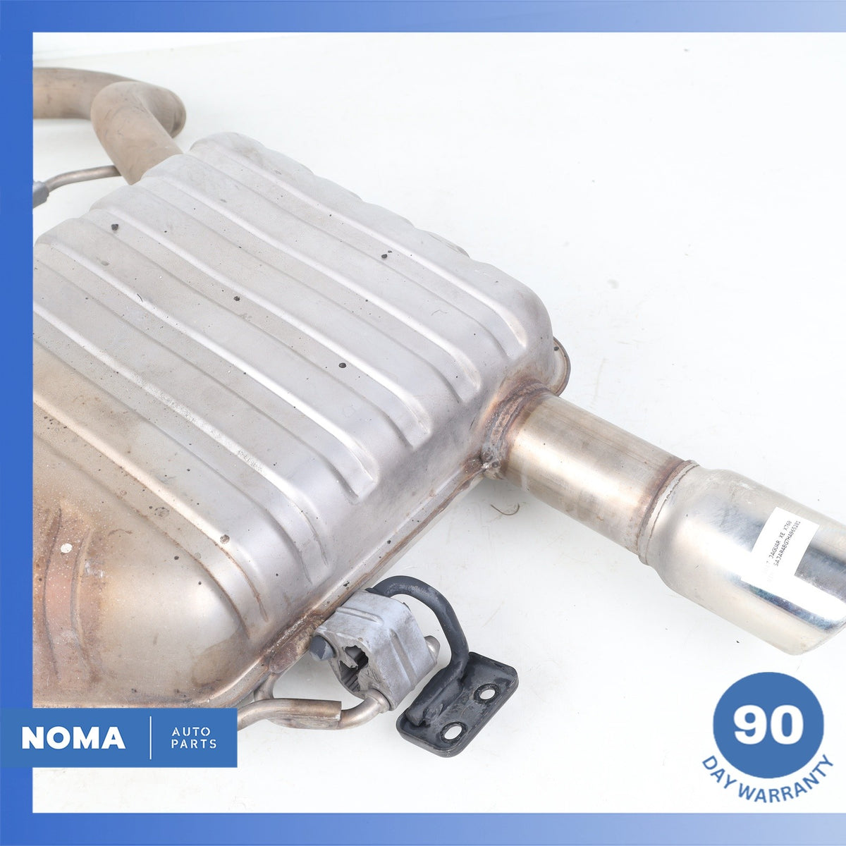17-20 Jaguar X760 XE 2.0 Rear Left Driver Side Exhaust Silencer Muffler OEM - photo 3