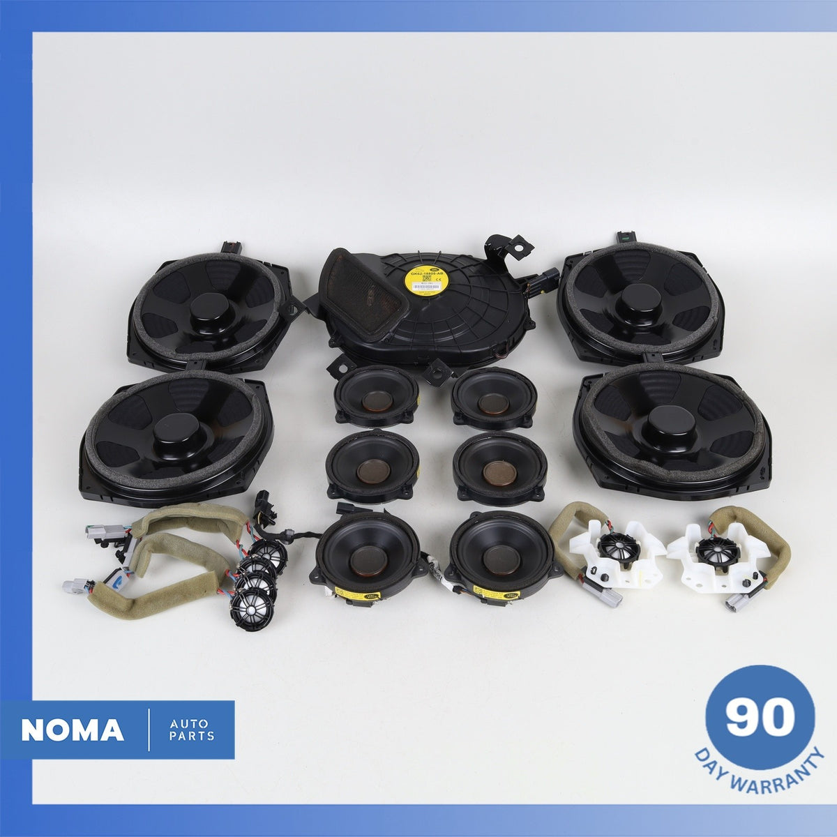 14-22 Range Rover Sport L494 Front & Rear Premium Audio 1200W Speaker Set OEM - photo 2