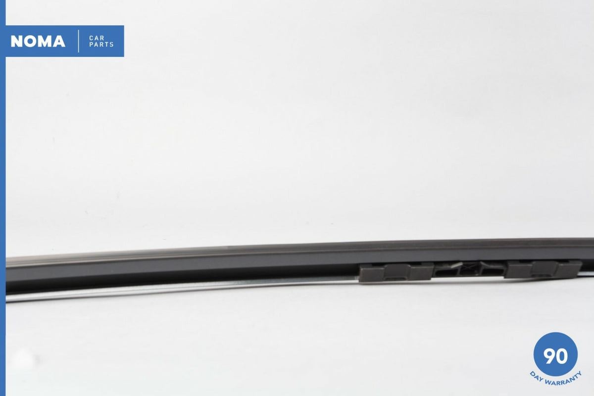04-10 BMW 535xi E60 Sedan Right Passenger Side Outer Roof Rail Molding Gray OEM - photo 6