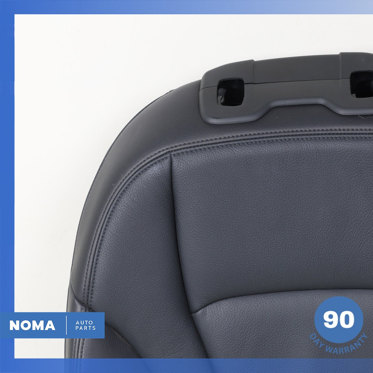 17-19 Audi 4M Q7 SQ7 Front Right Upper Seat Cushion Black OEM - photo 4