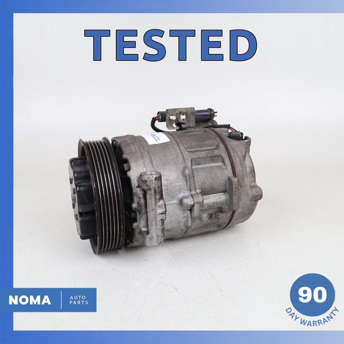 04-09 Jaguar X350 XJ8 VDP A/C AC Air Conditioning Compressor Clutch OEM - photo 1