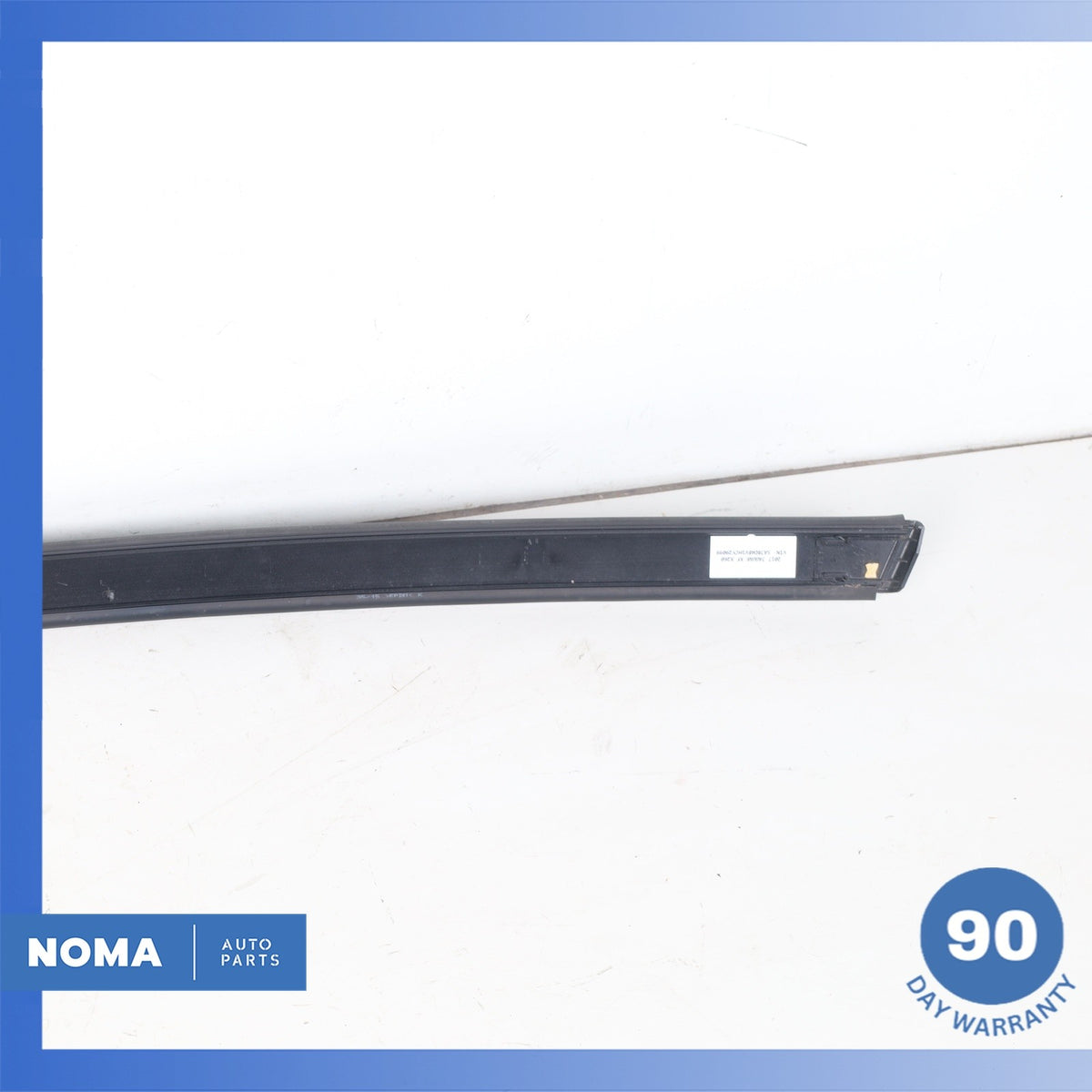 16-24 Jaguar X260 XF Right Roof Molding Drip Molding Black T2H9543 OEM - photo 7