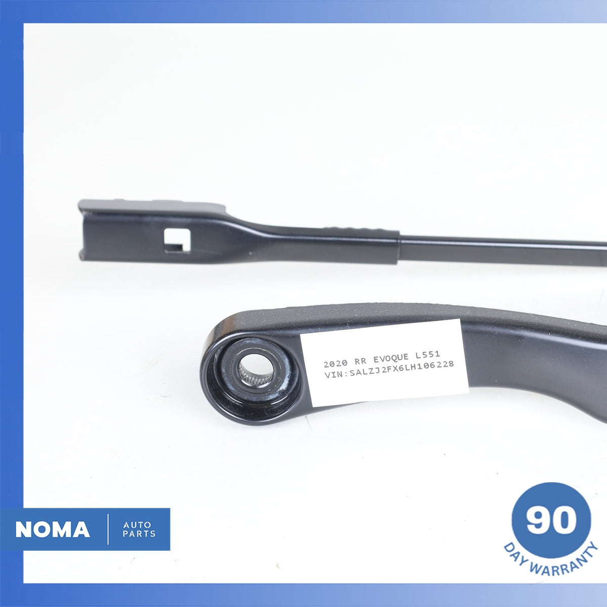 2020 LR Range Rover Evoque L551 Front Left & Right Windshield Wiper Arm Set OEM - photo 4