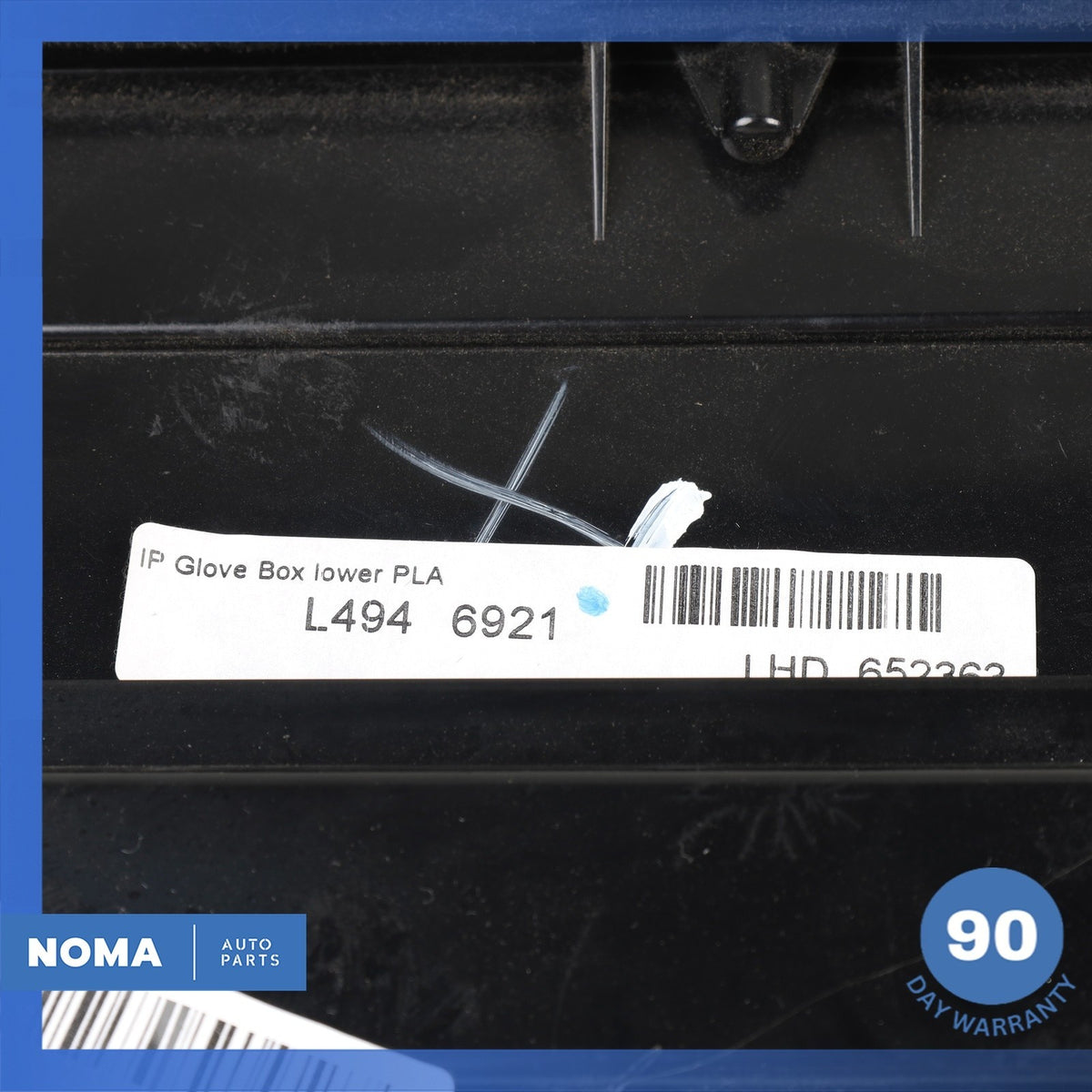 16-22 Range Rover Sport L494 L405 Lower Dashboard Glovebox Compartment Black OEM - photo 18