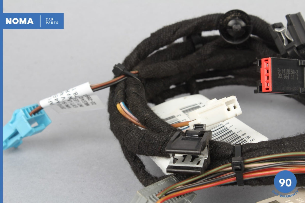10-15 Jaguar XKR XK X150 Front Left Driver Side Door Wiring Harness w/ Lamp OEM - photo 4