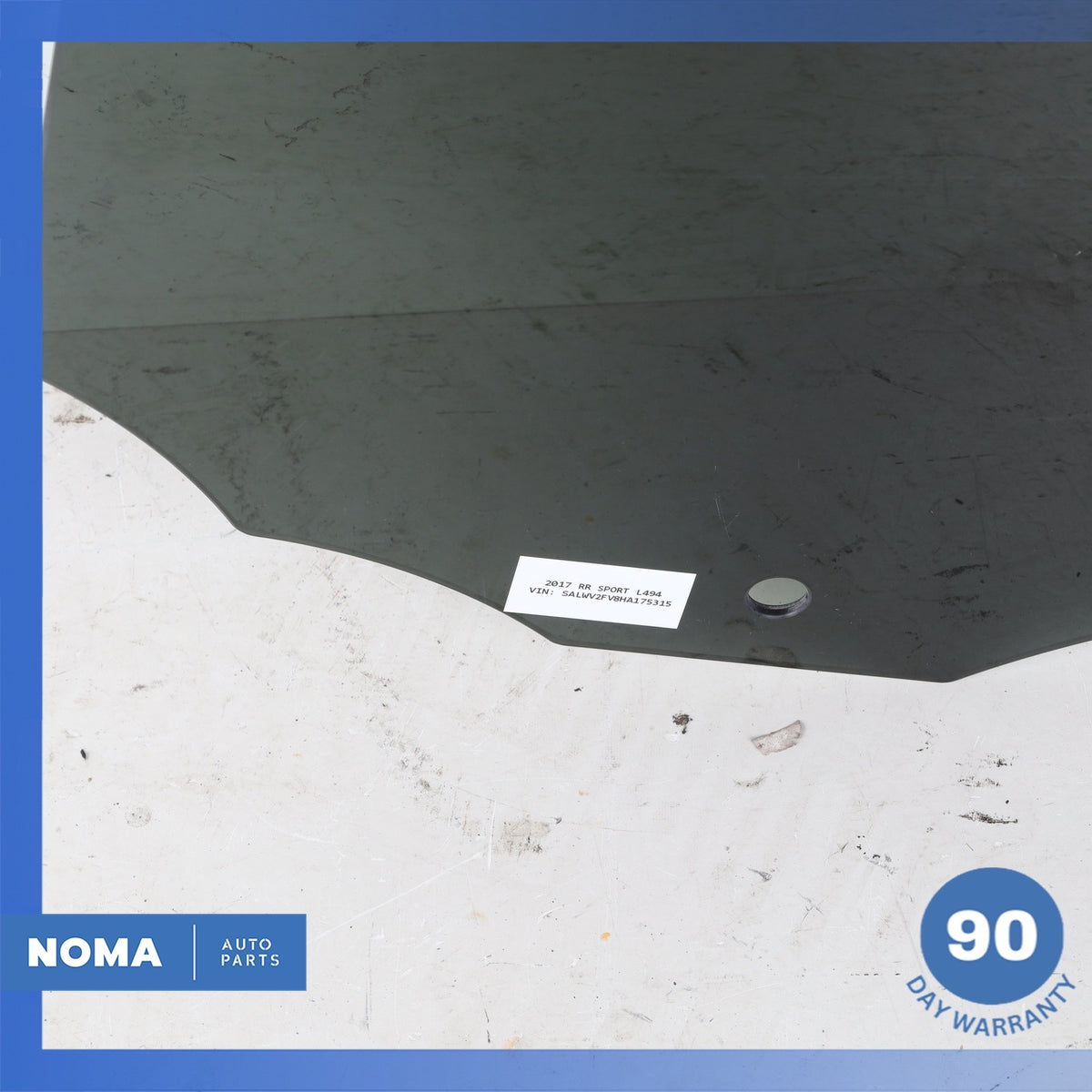14-22 LR Range Rover Sport L494 Rear Left Driver Side Door Window Glass OEM - photo 5