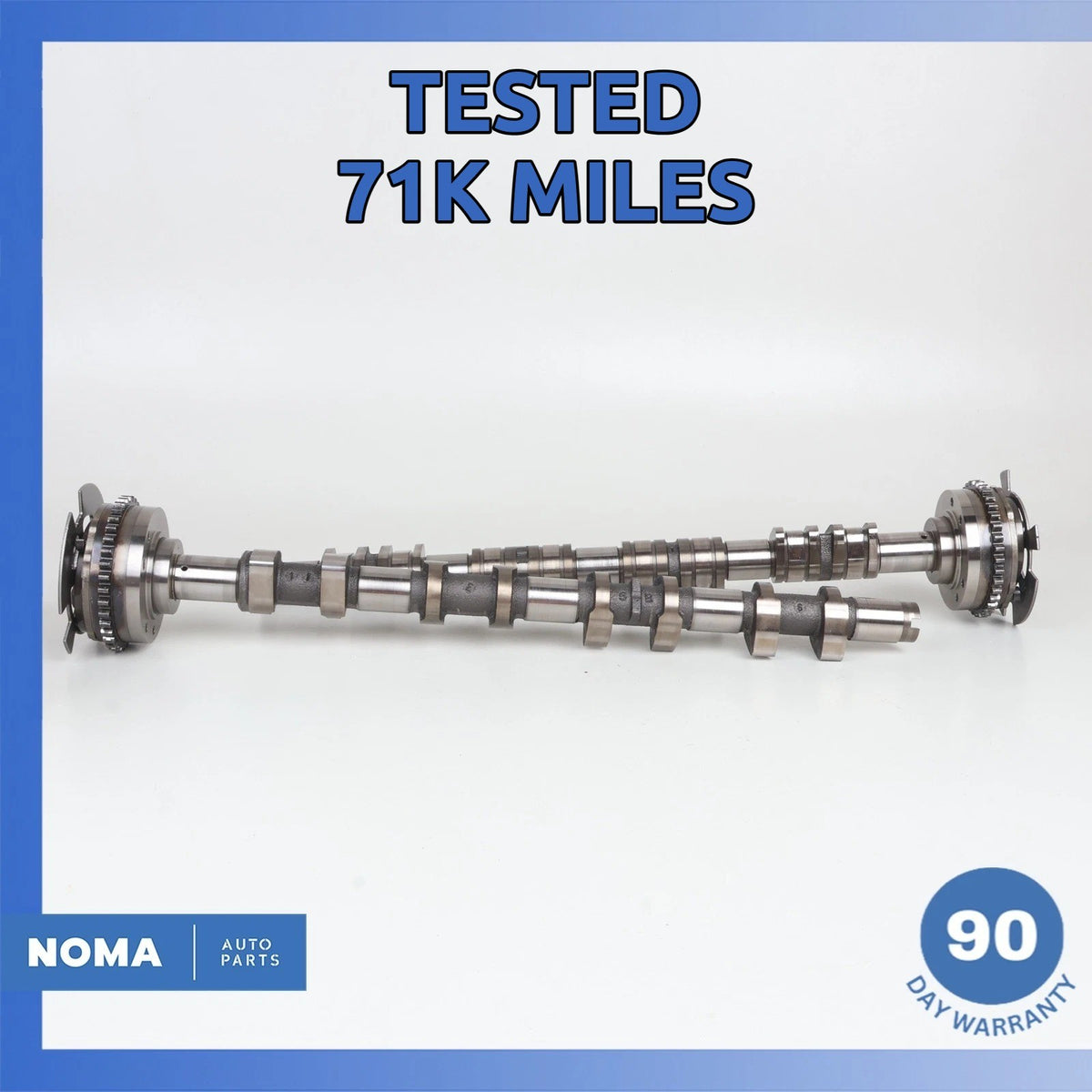 13-15 Jaguar XJ XK 5.0L N/A Left Intake & Exhaust Camshaft w/Adjuster OEM 71k - photo 1