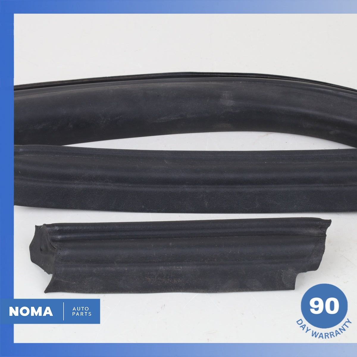 03-08 BMW E85 Z4 Convertible Top Roof Right Side Outside Molding Seal Set OEM - photo 7