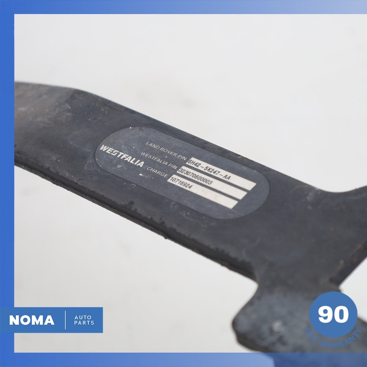 03-12 Land Rover Range Rover L322 Rear Bumper Trailer Hitch Bar Bracket Set OEM - photo 12