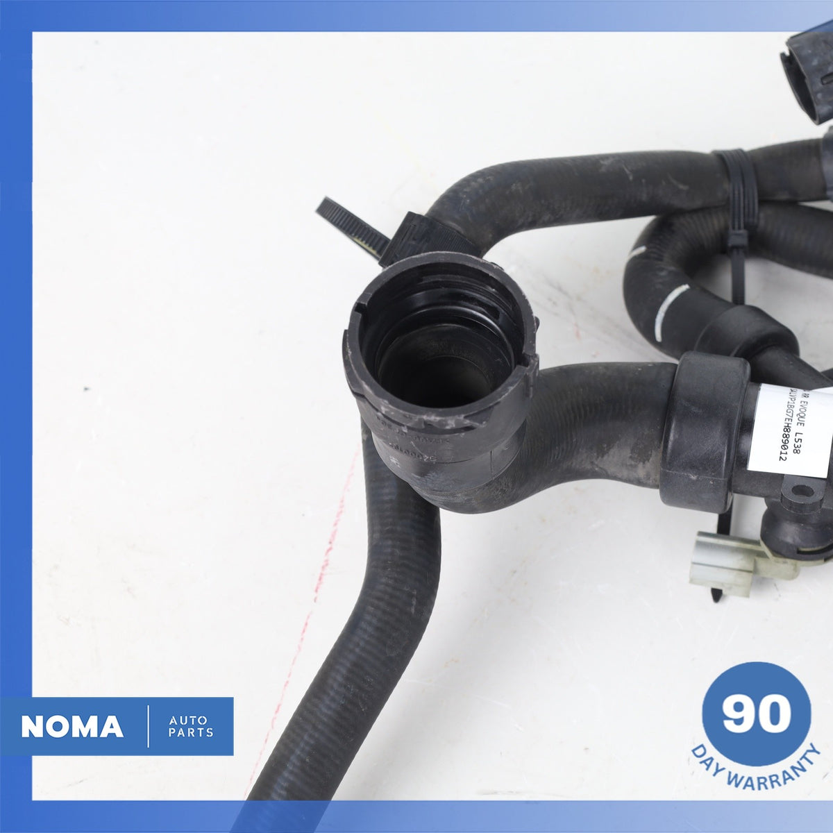 12-17 LR Range Rover Evoque L538 Engine Cooling Water Hose Set w/Thermostat OEM - photo 7