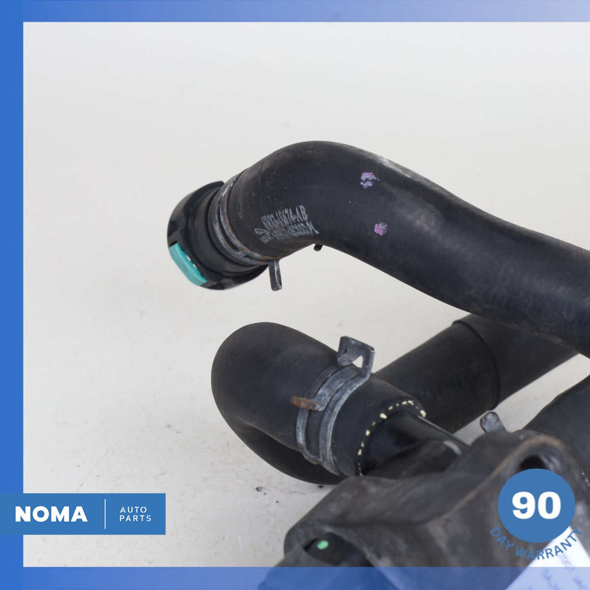 07-09 Jaguar X150 XK Engine Cooling Radiator Hose Pipe Tube Set 6W838K534AF OEM - photo 4