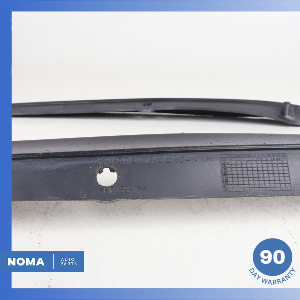 14-17 Jaguar X152 F-Type Front Left & Right Bumper Cover Molding Set OEM - photo 6