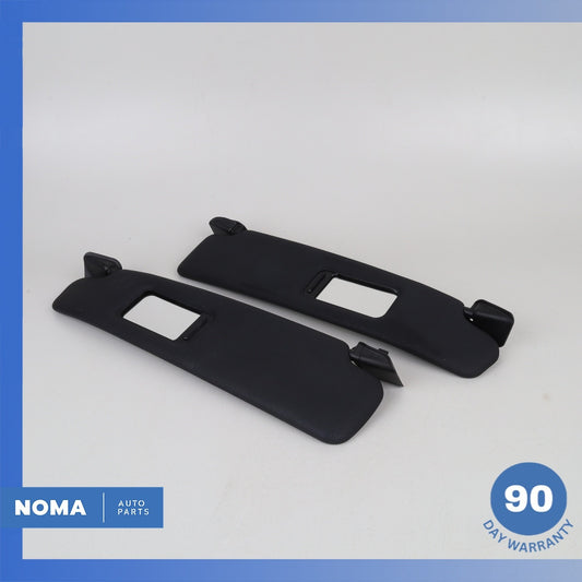 BMW E85 Z4 Convertible Left & Right Sunvisor Sun Visor Set Black OEM - photo 1