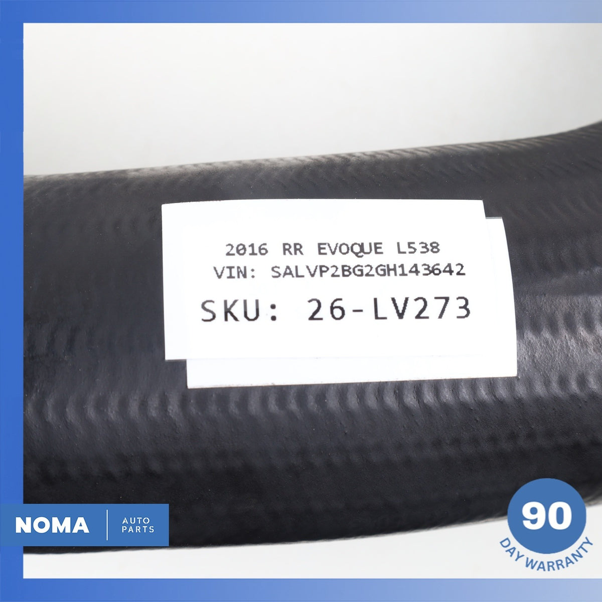 14-17 LR Range Rover Evoque L538 Turbocharger Intercooler Air Inlet Hose Set OEM - photo 15