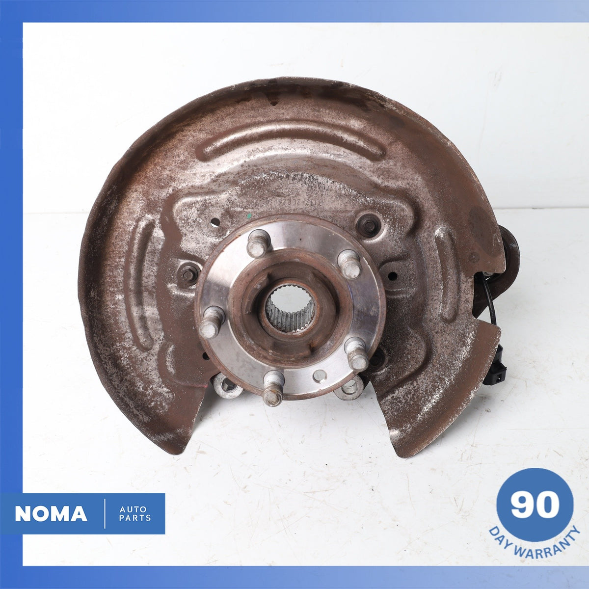 LR Range Rover Evoque L538 Rear Right Spindle Knuckle Hub w/ Shield OEM - photo 2